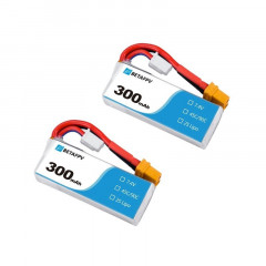 Аккумуляторы BETAFPV 300мАч 2S 45C LiPo (XT30) (2 шт.)