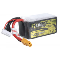 Аккумулятор Tattu R-Line V3.0 1400мАч 6S 120C LiPo (XT60)