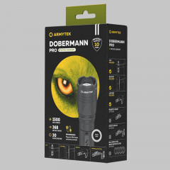 Фонарь аккумуляторный Dobermann Pro Magnet USB White