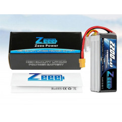 Аккумулятор Zeee 2200мАч 6S 120C LiPo (XT60)