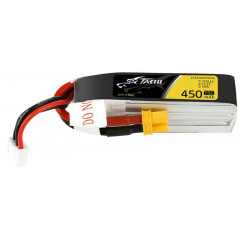 Аккумулятор Tattu 450мАч 3S 75C LiPo (Удлинённый) (XT30)