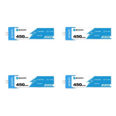 Аккумуляторы BETAFPV 450mAh 1S 30C LiHV (BT2.0) (4 шт.)