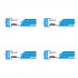Аккумуляторы BETAFPV 450mAh 1S 30C LiHV (BT2.0) (4 шт.)