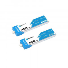 Аккумуляторы BETAFPV 450mAh 1S 30C LiHV (BT2.0) (4 шт.)