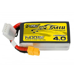 Аккумулятор Tattu R-Line V4.0 1400мАч 4S 130C LiPo (XT60)