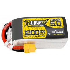 Аккумулятор Tattu R-Line V5.0 1200мАч 6S 150C LiPo (XT60)