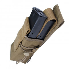 Подсумок на 1-2 магазина АК с эласт.жгутом, облегченный вер.3 FASTCLIP MOLLE SYSTEM