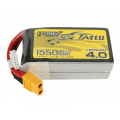 Аккумулятор Tattu R-Line V4.0 1550мАч 4S 130C LiPo (XT60)